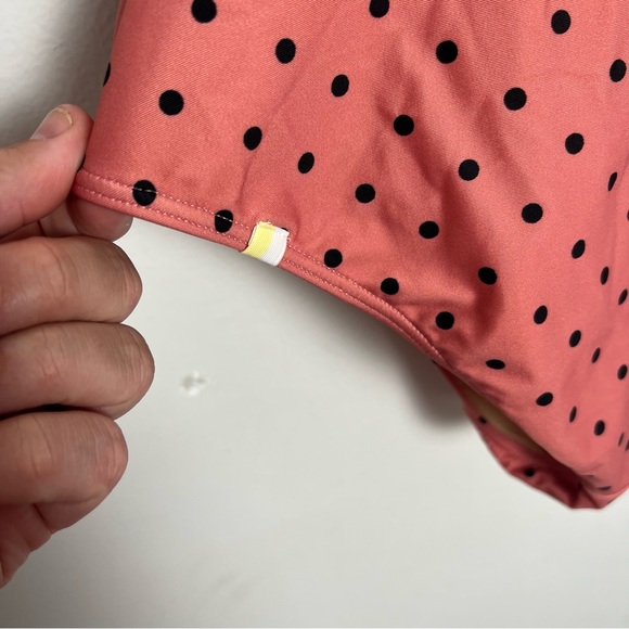 SUMMERSALT- Backflip Ruffle One Piece Pink Polka Dot Size 4 - Picture 6 of 7